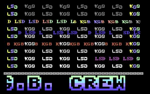 KGB Crew. Intro. ( C-64 )